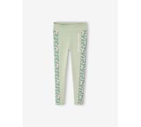 Graphic Sportswear Leggings for Girls sage green