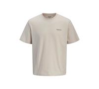 Graphic T-shirt Jack & Jones Archive Beige XS