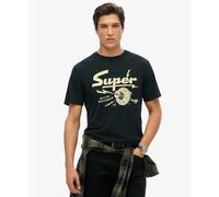 Graphic T-shirt Superdry Retro Rocker Noir S