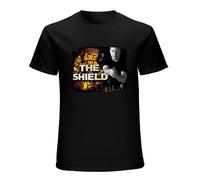 Graphic The Shield Vic Makey Police Strike Team T Shirt Black XL