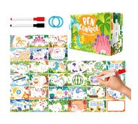 Graphic Training Cards for - Erasable Writing Exercises | Graphic Activity Book for Summer Learning, Kindergarten, Boys and Girls,