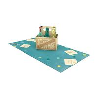 Graphic Workshop Pretty Pop-Up Card Three Dimensional Happy Beersday