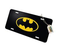 Graphics and More Batman Classic Bat Shield Logo Novelty Metal Vanity Tag License Plate