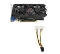 Graphics Card 2GB 128bit GDDR5 Powerful Image Processing Capabilities Desktop Computer Accessories with Cooling Fan for Gaming Multimedia