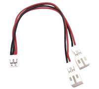 Graphics Card Fan Cable GPU PH2.0 Mini 2/3/4Pin To 2 Way CPU 2/3/4Pin PWM Fan Connector Cable Lead Y Splitter Split Two Fan Line(2P,26AWG_10 PCS_10CM)