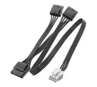 Graphics Card Line 6Pin Series Modular Power Supply To Molex 4PIN D Type For LEADEX G650 Multiple Fan Or Accessory Power Supply