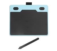 Graphics Drawing Tablet, 6.10 x 3.94in Drawing Monitor Display,with 4 Customizable Keys,8192 Pen Pressure,Computer Graphics Tablets for Digital Drawing, Office Markup and Online Teaching(Blue)