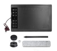 Graphics Drawing Tablet with 8192 Level Pressure Sensitivity, 233PPS Report Rate, 5080 LPI Resolution, 12 Custom Shortcut Keys for Digital Art Animation on Desktop Laptop Android P