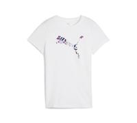 Graphics Floral Cat Logo Tee
