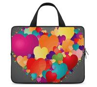 Graphics Love HeartsGraphics Love Hearts Laptop Bag Durable Laptop Sleeve Water-Resistant Notebook Bag for Computer Or Tablet