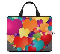 Graphics Love HeartsGraphics Love Hearts Laptop Bag Durable Laptop Sleeve Water-Resistant Notebook Bag for Computer Or Tablet