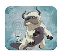 GRAPHICS & MORE Avatar The Last Airbender Appa & Momo Low Profile Thin Cloth Mouse Pad