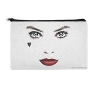 GRAPHICS & MORE Birds of Prey Harley Quinn Red Lips Makeup Cosmetic Bag Organizer Pouch, One size