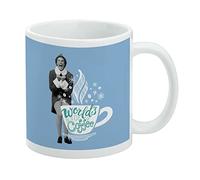 GRAPHICS & MORE Elf World's Best Cup of Coffee Ceramic Coffee Mug, Novelty Gift Mugs for Coffee, Tea and Hot Drinks, 11oz, White