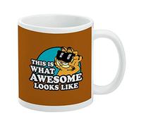 GRAPHICS & MORE Garfield This is What Awesome Looks Like Ceramic Coffee Mug, Novelty Gift Mugs for Coffee, Tea and Hot Drinks, 11oz, White