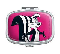 GRAPHICS & MORE Looney Tunes Pepe Le Pew Rectangle 2-Compartment Pill Case Trinket Gift Box