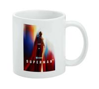 GRAPHICS & MORE Superman 2025 Poster Ceramic Coffee Mug, Novelty Gift Mugs for Coffee, Tea and Hot Drinks, 11oz, White