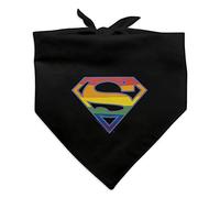 GRAPHICS & MORE Superman Rainbow Shield Logo Dog Pet Bandana