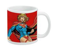 GRAPHICS & MORE Superman Supergirl Character Ceramic Coffee Mug, Novelty Gift Mugs for Coffee, Tea and Hot Drinks, 11oz, White