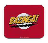 GRAPHICS & MORE The Big Bang Theory Sheldon Bazinga Low Profile Thin Cloth Mouse Pad
