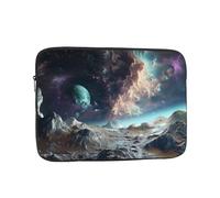 Graphics Universe Space Printed Laptop Sleeve for Men Women 10 inch Shockproof Laptop Case Bag for Travel Office School