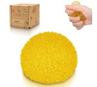 Graphinza Squeeze Toys for Kids, 1.57in Stress Relief Balls, Durable & Safe Stress Toys for Boys and Girls Age 3+, Ideal for Autism, Adults, and Classroom Rewards (Small Yellow)