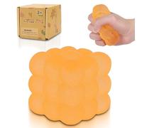 Graphinza Squeeze Toys Thickened and upgraded version, 1.97in Durable Fidget Toy with Sturdy Design, Sensory Play for Stress Release, Autism-Friendly, Suitable for Ages 3+ and Adults(Yellow)