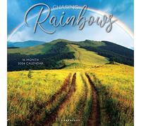 Graphique 2024 Chasing Rainbows Wall Calendar | 12” x 12” | Thick Paper | Home & Office Organizer | Large Monthly Grid | 3 Languages & Marked Holidays | 4 Month Preview Page for 2025