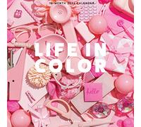 Graphique 2024 Life in Color Wall Calendar | 12” x 12” | Thick Paper | Home & Office Organizer | Large Monthly Grid | 3 Languages & Marked Holidays | 4 Month Preview Page for 2025
