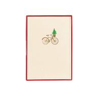 Graphique Bike With Basket Assorted Boxed Cards, Pack of 15 Holiday Cards with Envelopes