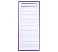 Graphique Magnetic Notepad - Blue and Pink Grocery and Shopping List - Fun Decorative To-Do List - Perfect House Warming Gifts - 100 Tear off Sheets (4" x 9.25" x .5")