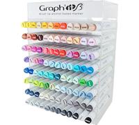GRAPH'IT Brush Set of 96 Alcohol Markers with Display Stand
