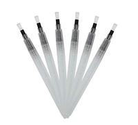 GRAPH'IT FII'IT Set of 6 Flat Brushes 10 ml Tank, Transparent, Medium, Pieces