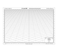 Graph'it - Flexible Perspective Grid - Drawing Tool for Student and Professional - Plunge Perspective Template - Multi-Use - A4 Size