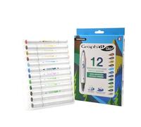 GRAPH'IT GO Set of 12 acrylic markers - Panorama