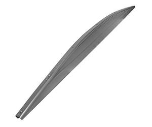Graphite, 1.829m (6 Foot), Convex Top - Arched Fence Panel Tops for Eco Fencing Plastic Composite Panel Boards