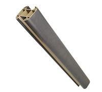 Graphite, 1.8m Composite Fence Post Plastic Eco Fencing for Composite and Wooden Fence Panels