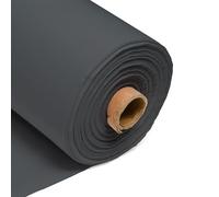 Graphite 100% Cotton Plain Fabric - 60 Inch 150cm Wide 150GSM Material - Sewing, Dressmaking, Quilting, Curtain Linings, Pillowcases & Totes by Discount Fabrics LTD - 10Metre