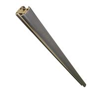 Graphite, 2.7m Composite Fence Post Plastic Eco Fencing for Composite and Wooden Fence Panels