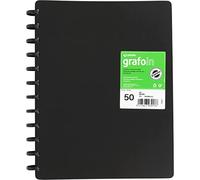 Graphite 39395010 Grafo in Folders with Removable Covers, 50 Covers, Multi-Colour, A4