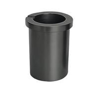 Graphite Crucible, 500g High Purity Graphite Crucible with High Temperature Resistance of 1800 ℃, Melting Gold, Silver, Copper, Furnace Casting Mould Melt Jewelry Tools.