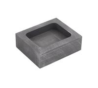 Graphite Crucible, Graphite Ingot for Gold Silver Copper Brass Aluminum Casting Refining Multiple Sizes(1.97x2.36x0.79in)