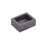 Graphite Crucible, Graphite Ingot for Gold Silver Copper Brass Aluminum Casting Refining Multiple Sizes(0.94x1.18x0.47in)