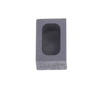 Graphite Crucible, Reusable Graphite Crucible 15/30/40g Ingot for Melting Gold Silver Casting Refining(15,15)