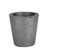 Graphite Crucible - Small Furnace Tool, Metal Melting Container, Heat Resistant Casting Pot, High Temperature Foundry Accessory | Jewelry Studio Workshop Garage Backyard Smelting Use For Metal Casting