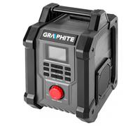 Graphite Energy+ 18V cordless construction radio without battery