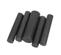 Graphite-Filled Black PTFE Rods - Industrial-Grade Polytetrafluoroethylene Rods for Mechanical Applications 1 pcs(280mm*200mm)