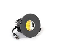 Graphite Grey CCT Dim to Warm LED Lights Downlight Fire Rated IP65 Suitable Spot Lights for Ceilings in The Kitchen, Bedroom, Home Improvements and Office Lighting