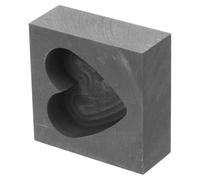Graphite Ingot Casting Mold Heart Shape for Silver and Copper