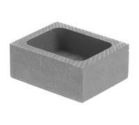 Graphite Ingot Mold for Silver and Copper Casting, Black